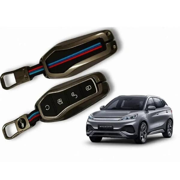 BYD ATTO 3 Metal Remote Key Cover Premium Quality