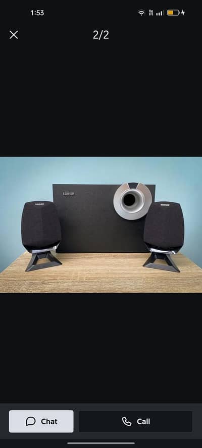 Edifier original Bass speakers 