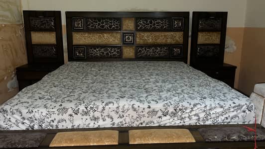 Beautiful Bed and side table
