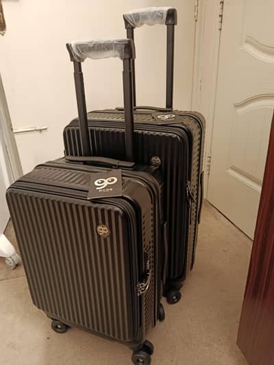 go 360 spinner luggage 2 piece set