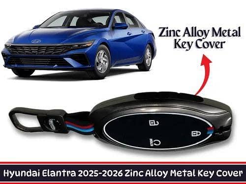 Hyundai Elantra 2025 Metal Remote Key Cover Premium Quality