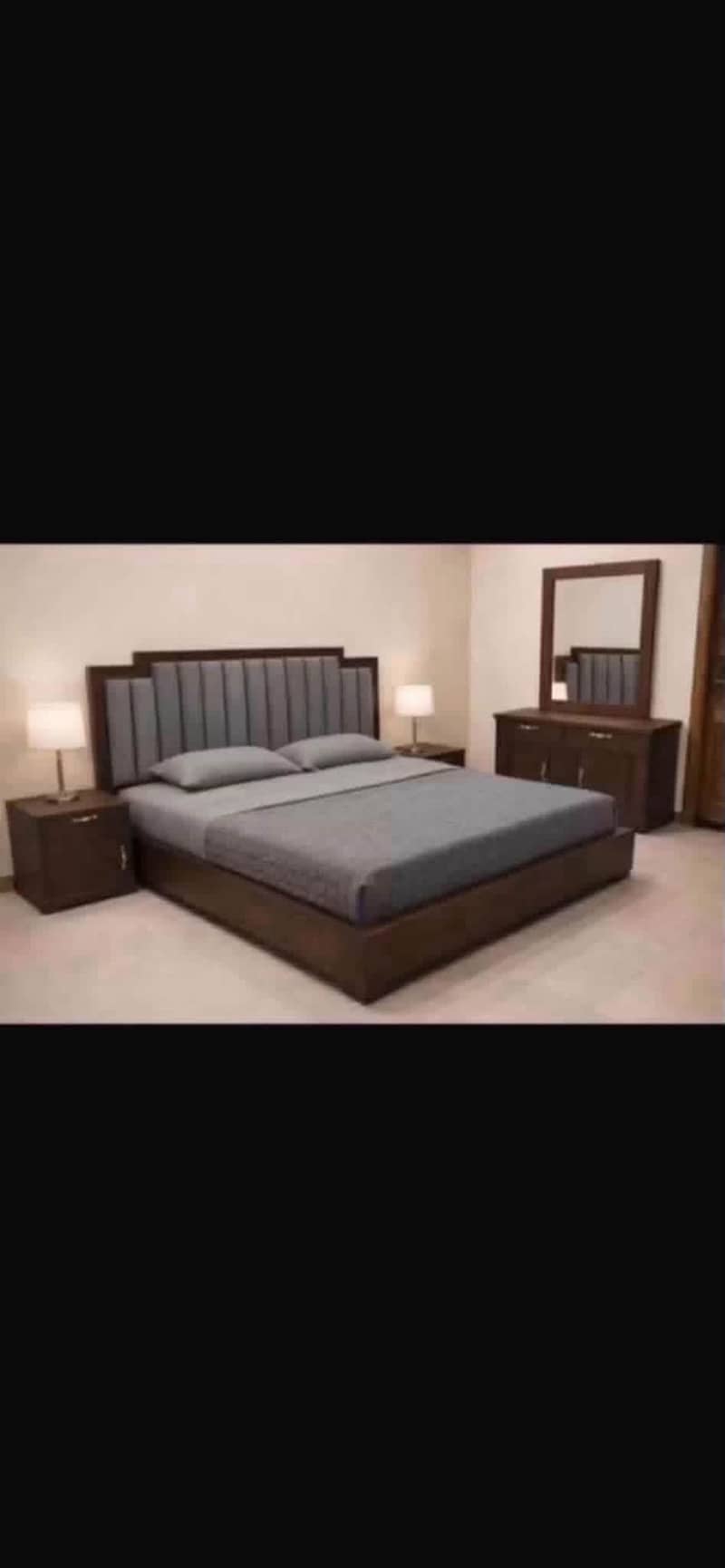 King size bed set 1