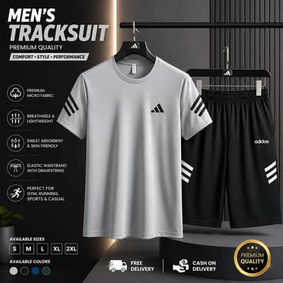 Men’s Premium 2-Piece Summer Tracksuit | FREE DELIVERY
