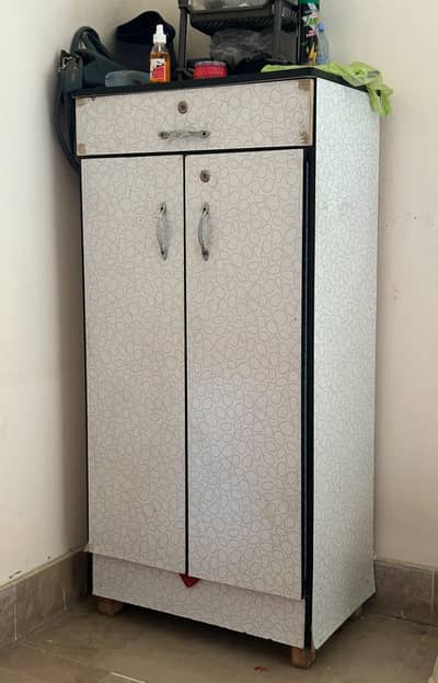 Wooden wardrobe