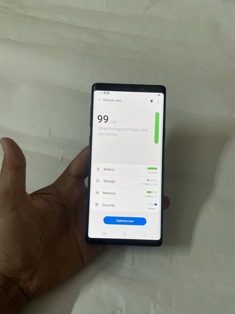 Samsung Mobile Note 9 0