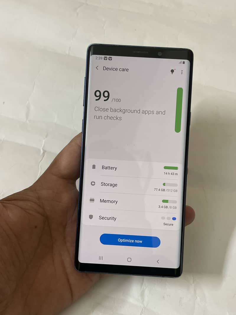 Samsung Mobile Note 9 8