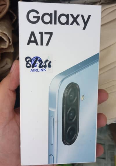 A17 8/256 just box open brand new condition