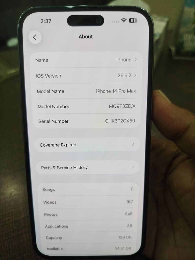 iPhone 14 pro max 6