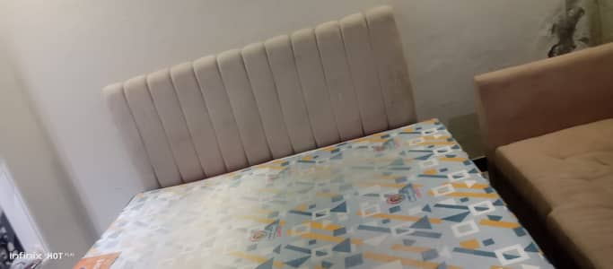 Used Queen ‘WITHOUT MATTRESS’  bed for sale