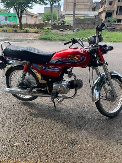 urgent sale 70 cc new bike all ok