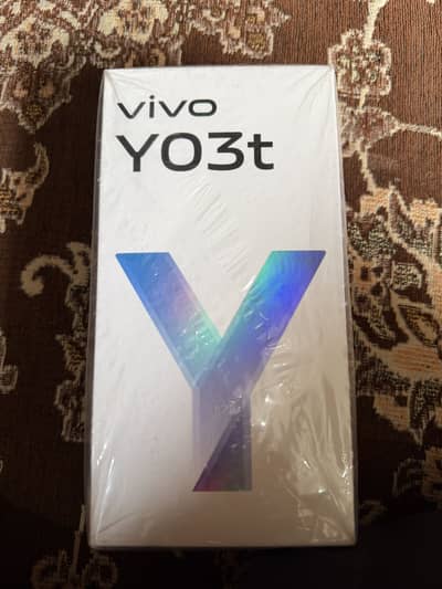 Vivo Y03t With box and accessories new condition 4+64