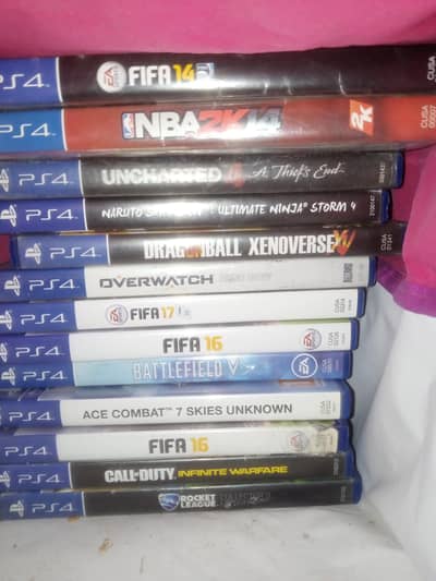 PlayStation 4 CDs Collection