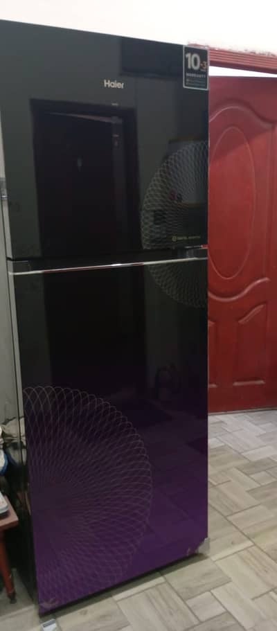New HAIER INVERTER FRIDGE DIGITAL DISPLAY AND GLASS DOOR