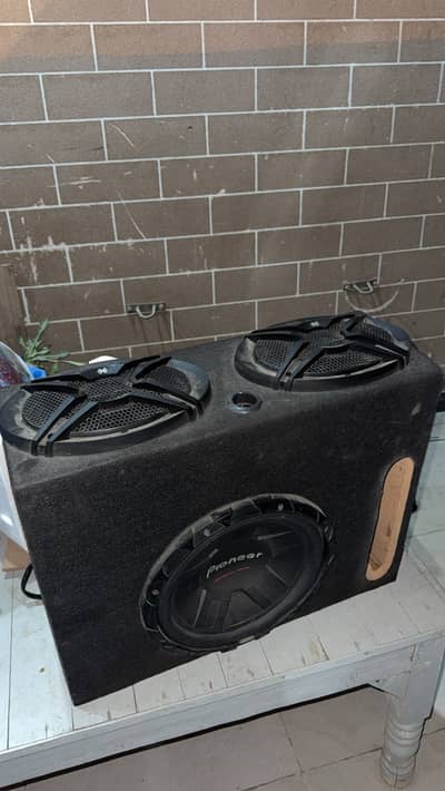 Pioneer woofer with sony speaker original for sell