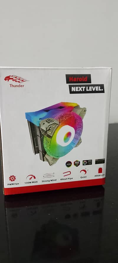 Thunder harold 4 pipes ARGB Cooling Fan.