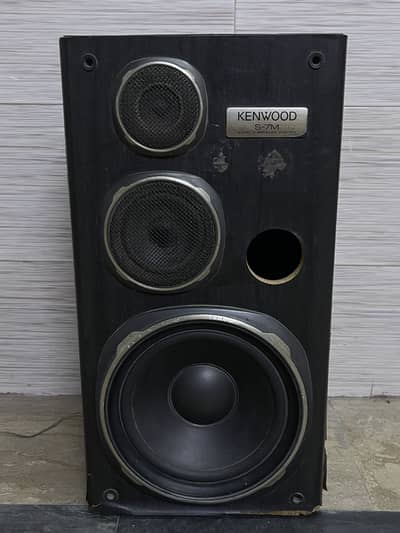 Original Kenwood S-7M 80W 10 inch speakers