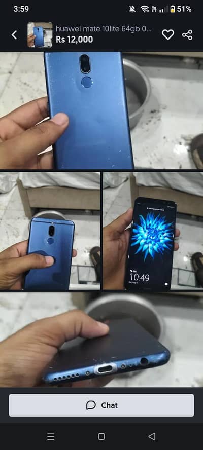 Huawei 10 Lite 4.64gb dual PTA