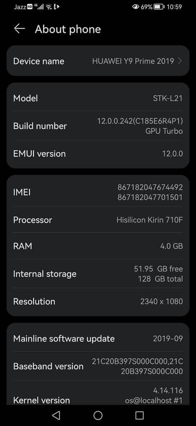Huawei Y7 Prime