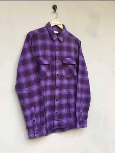 For Sale – Stylish Purple Flannel Shirt