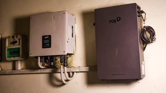 Fox 4.6 KW Inverter with 5 KW Battery For Sale | 10/10 Condition
