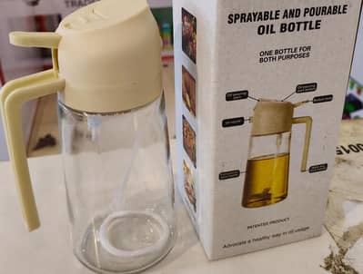 2 in 1 oil sprayer bottle for kitchen