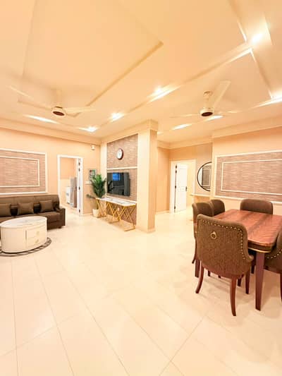 Luxury 2 Bed Fully Furnished Apartment with Parking in DHA Phase 8 5 Minutes from Airport