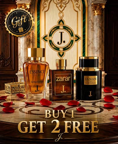 Zarar J. +Essence+Janan Pack of 3 Perfume Gift's