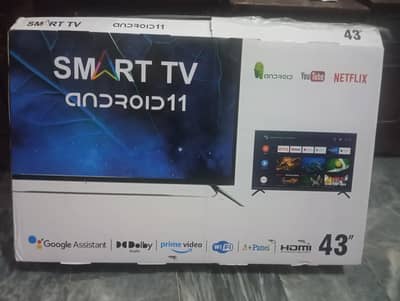 Samsung LED 43 inch with box condition 10/10 WiFi Android