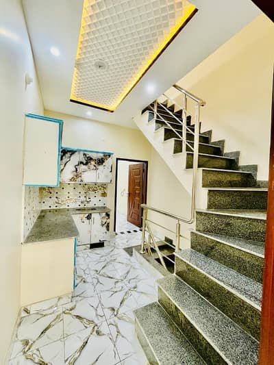 2 Marla Brand New House For Sale In Yateem Khana Near To Orange Train Station