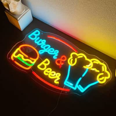 Neon sign board,Acrylic sign board,3d sign board,RGB strip,Neon