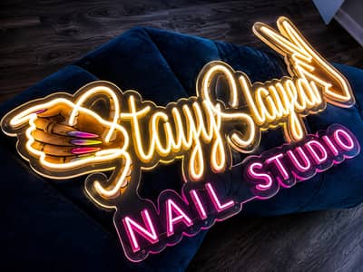 Neon sign board,Acrylic sign board,3d sign board,RGB strip,Neon
