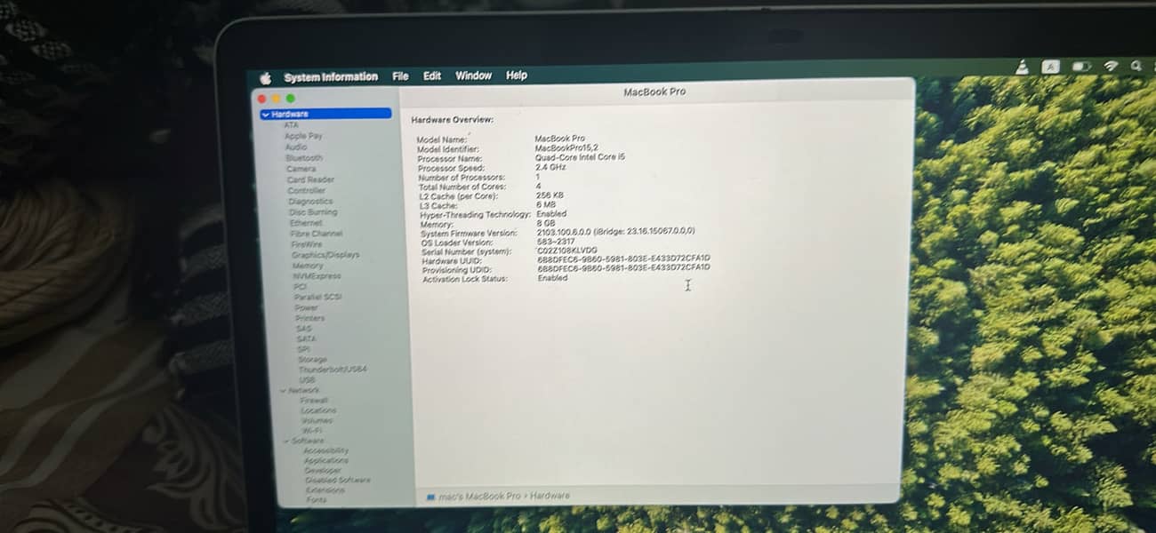 Macbook Pro 2019 5