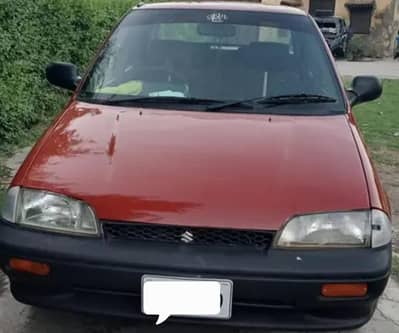 Suzuki Margalla plus 1996 . . . . exchange with cultus . ++. . mini pajero
