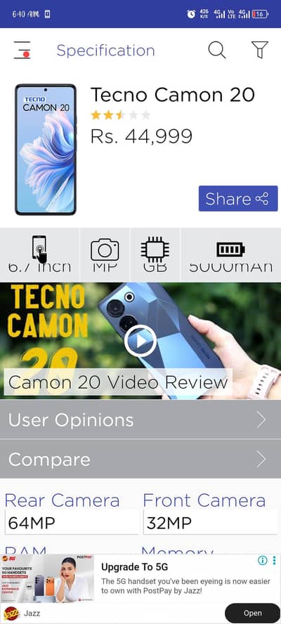 tecno camon 20