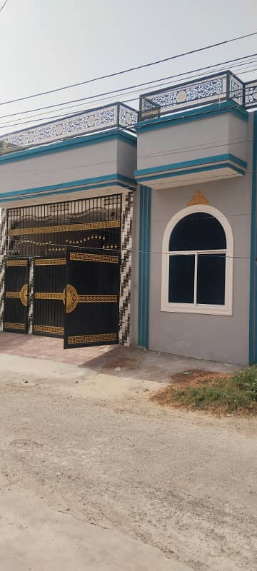 Hasan town 5Marla Single Story House For Sale