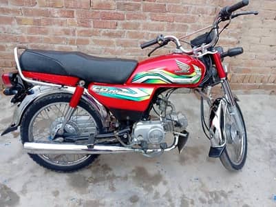 HONDA CD 70 2023 MODEL BAHTREEN CONDITION