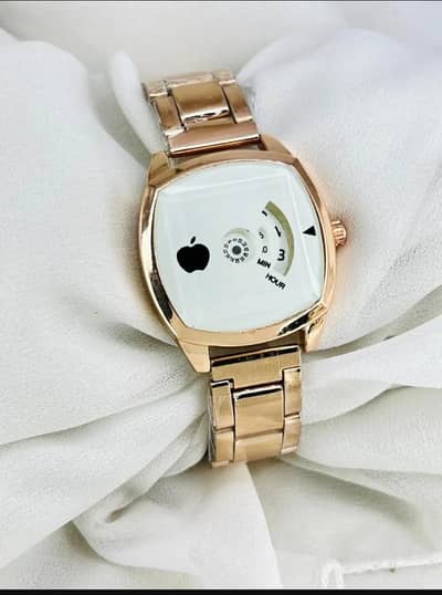 Apple Logo Unique Chain Watch For Men