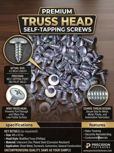 1/2 Inch Self-Tapping Screws (Patch) - Rs 1200 Per KG (750 Pcs)