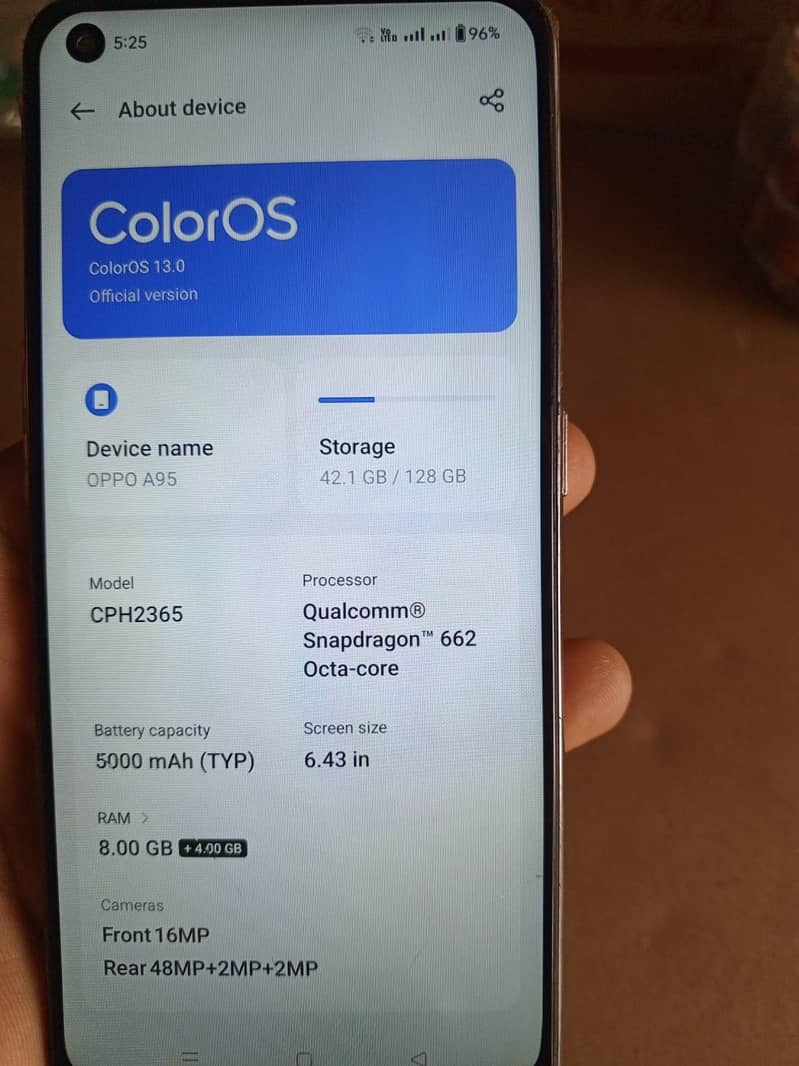 OPPO A95 8