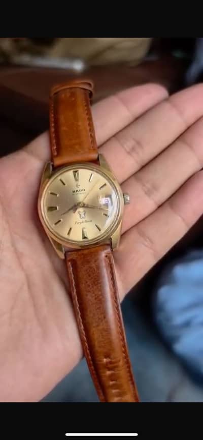 Rado gold plated