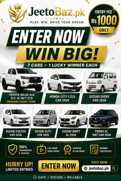 Win Premium Cars on jeetobaz. pk
