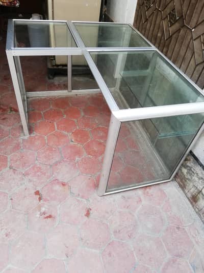 aluminum glass show case for sale