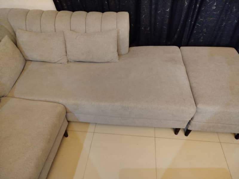 L shape sofa 2