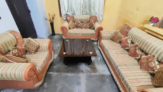 Selling SOFA SET with Glass Table