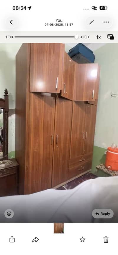 8*6 wardrobe in very good condition