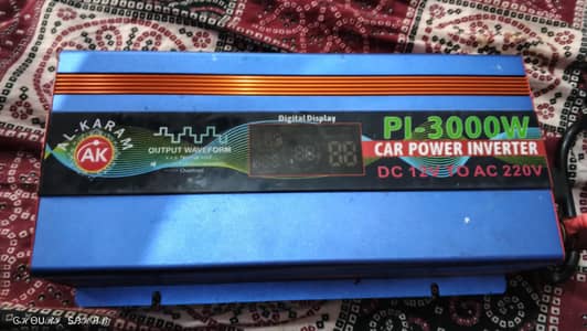 car inverter alkaram 3000 watt