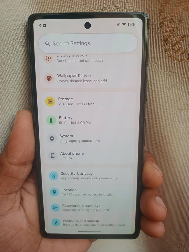 Google Pixel 7a 19