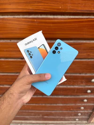Samsung Mobile A32 official pta 10/10 full box