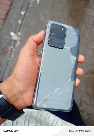 Samsung Mobile S20 Ultra SIM WORKING DUAL SIM EXCHANGE WITH I PHONE