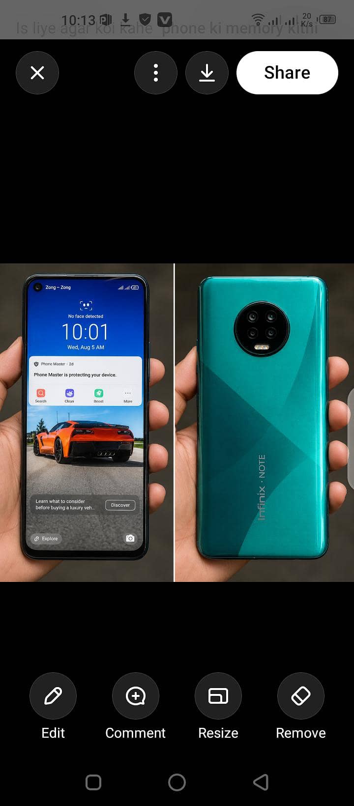 Infinix Note 7 0